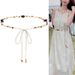 Women's Summer Belt Bohemian Woven Rope Tie Decoration For Dresses Ethnic Style Thin Waist Chain_voghion.com