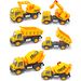 Mini escavatore frullatore dumper trattore camion modello di auto giocattoli veicolo di ingegneria_voghion.com