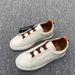 Z Brand No-Tie Herren Sneakers Low-Top Weiß Lazy Elastic Band Slip-On Driving Schuhe 202_voghion.com