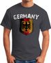 Cool Men's Football World Cup Euro T Shirt Germany Flag Design Vintage Look_voghion.com