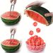 304 Stainless Steel Watermelon Cutter - Multi-Fruit Slicer & Flesh Separator Professional Melon Baller With Non-Slip Handle For Kitchen & BBQ_voghion.com