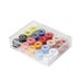20pcs/Box Sewing Thread Plastic Bobbin Colourful Practical Sewing Accessories Sewing Machine Base Thread_voghion.com