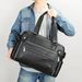 Borsa da viaggio per uomo, grande, borsa da viaggio per computer, tracolla in vera pelle, borsa da viaggio d'affari_voghion.com