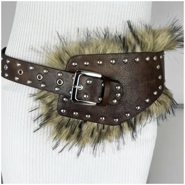 Elegant Womens Fashion Belt With Vintage Design - Perfect Accessory_voghion.com