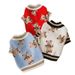 Huisdierkleding Trui Herfst Winter Warm Volledige Print Schattige Beer Gebreid Shirt Kat Tweevoeter Kleine Hond_voghion.com