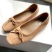 Niche Reqins Ballettschuhe aus echtem Leder, französischer Retro-Stil, flach, eckige Zehenpartie, Schleife, Tanzschuhe für Damen_voghion.com