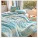 Long Flurry Fleece Blanket Flannel Double Layer Blanket Quilt Cover Super Soft_voghion.com