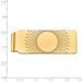 14k Men's Geometric Design Money Clip_voghion.com