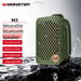 Monster M3 Subwoofer, tragbar, lange Akkulaufzeit, Outdoor-Mini-Bluetooth-Lautsprecher, kompatibel_voghion.com