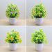 Meubles de maison bureau décoration de la maison simulation chrysanthème en pot bureau fleur artificielle bonsaï ornements petite fleur de simulation de chrysanthème_voghion.com