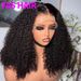 Human Hair 13x4 Double Drawn Kinky Curly Wig 20inch - 100% Virgin Remy Hair HD Lace Front Wig With Natural Hairline & Full Density (Best Seller)_voghion.com