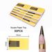 Acrylic Nail Form Tips Nail Art Extension Paper Holder Tools Nail Sticker Polish Gel Nail Art Foils Guide for Manicure Tools_voghion.com
