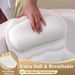 TÜV Certified Butterfly Bath Pillow - 3D AirMesh & 6 Suction Cups Full Back & Neck Support_voghion.com