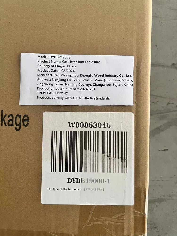 Wooden Pet House Cat Litter Box Enclosure With Drawer, Side Table, Indoor Pet Crate, Cat Home Nightstand (Brown)_voghion.com