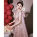 Romantic Pink Princess Ball Gown – Elegant A-Line Prom Dress For Weddings, Graduation & Formal Events (XS-5XL, Soft Tulle & Polyester)_voghion.com