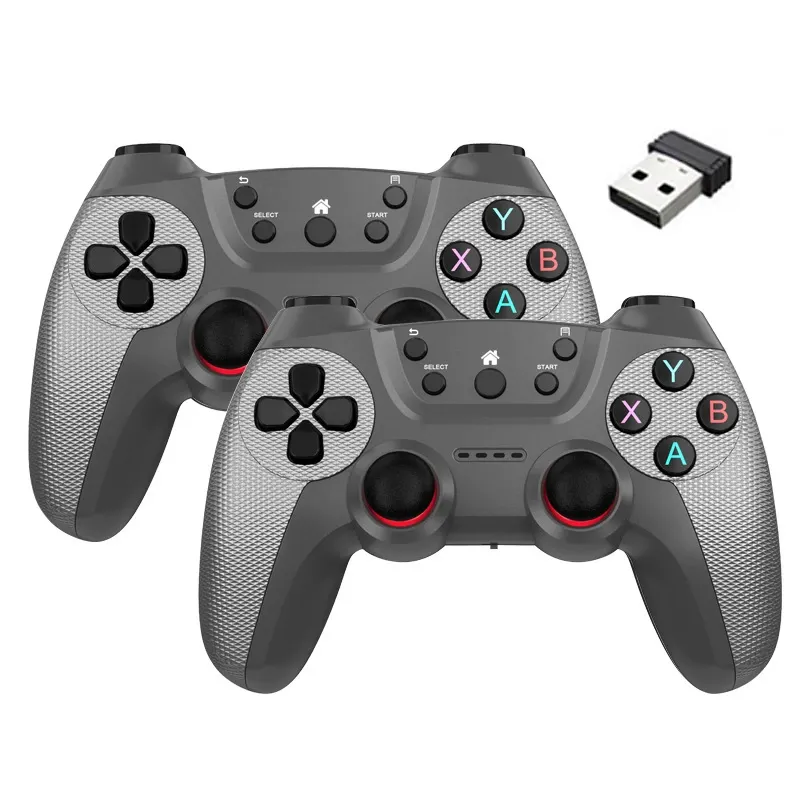 2.4g Doubles Game Android USB Wireless TV Computer Duo Player Controller_voghion.com
