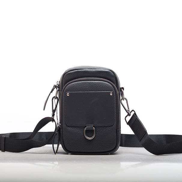 Men's Genuine Leather Square Shoulder Bag Fashion Crossbody Bag 2025 Fall/Winter New Arrival_voghion.com