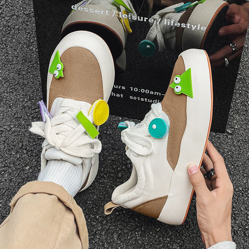 2023 Star Stesso Stile Gelato Scarpe da Uomo Coppia Stile Scarpe da Ginnastica Basse in Tela Studente Trendy Sportive da Uomo X139_voghion.com