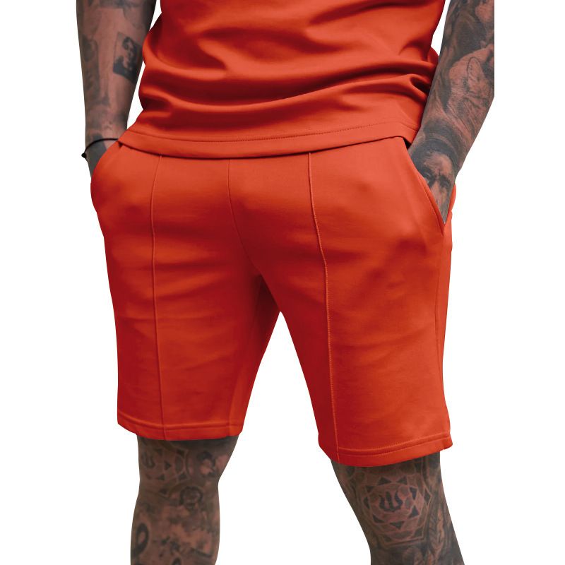 Vêtements pour hommes, shorts de couleur unie, pantalons de sport décontractés pour hommes_voghion.com
