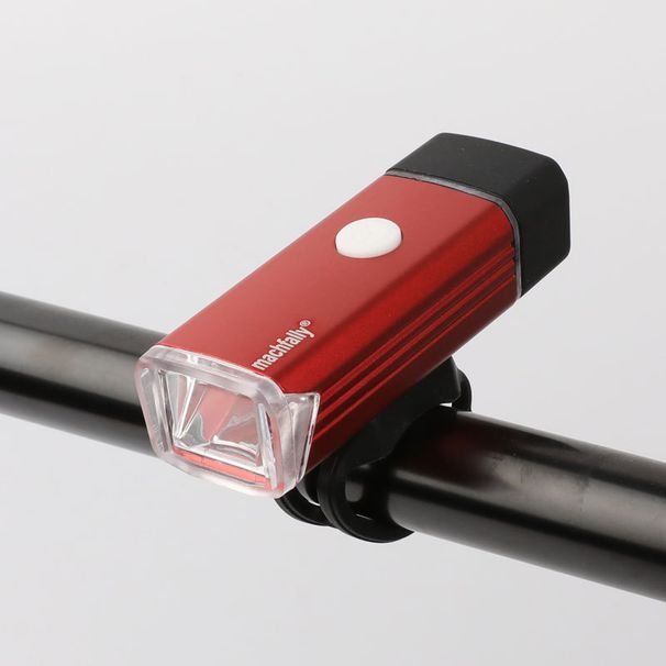 Fahrradscheinwerfer USB-Lade-Fahrradlicht Aluminiumlegierung Fahrrad Nachtfahrten Taschenlampe Fahrradausrüstung Zubehör_voghion.com