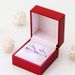 Couples, Simulated Diamond Rings, Adjustable Jewelry For Men And Women, Wedding Ceremony Exchange Rings_voghion.com