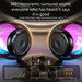 M88 Fidget Bluetooth Portable Card Slot RGB Atmosphere Light Spinner Small Speaker Heavy Bass_voghion.com