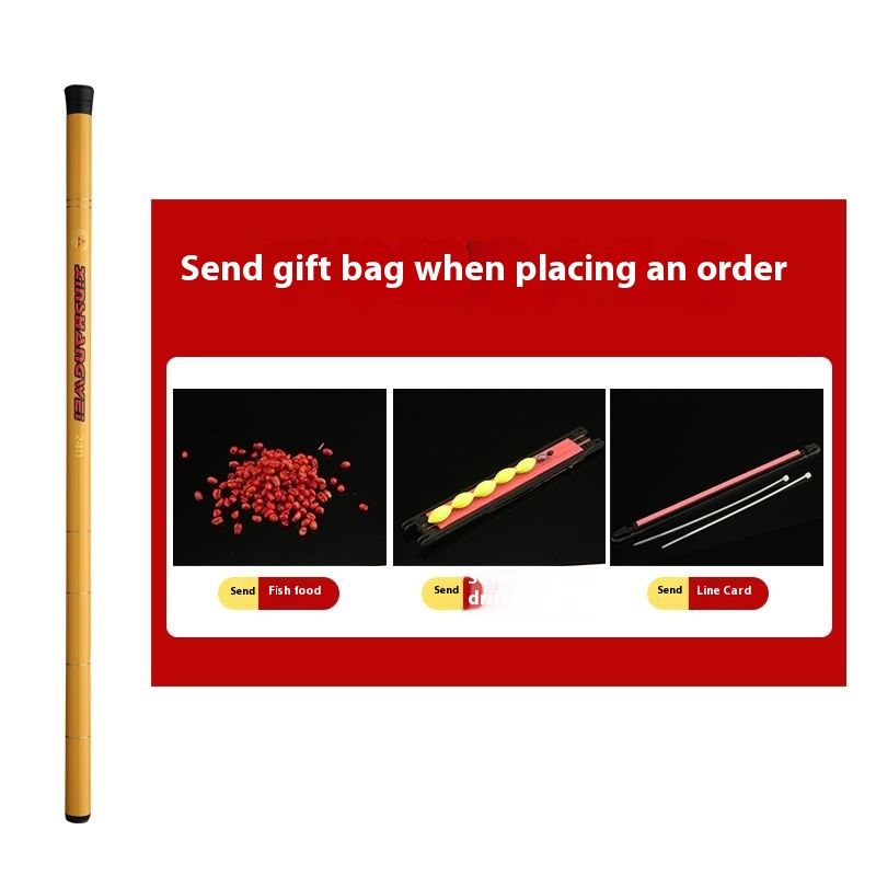 Mini Short Hand Ultra Thin Stream Shrimp Small Fish Fishing Rod Children's Set_voghion.com