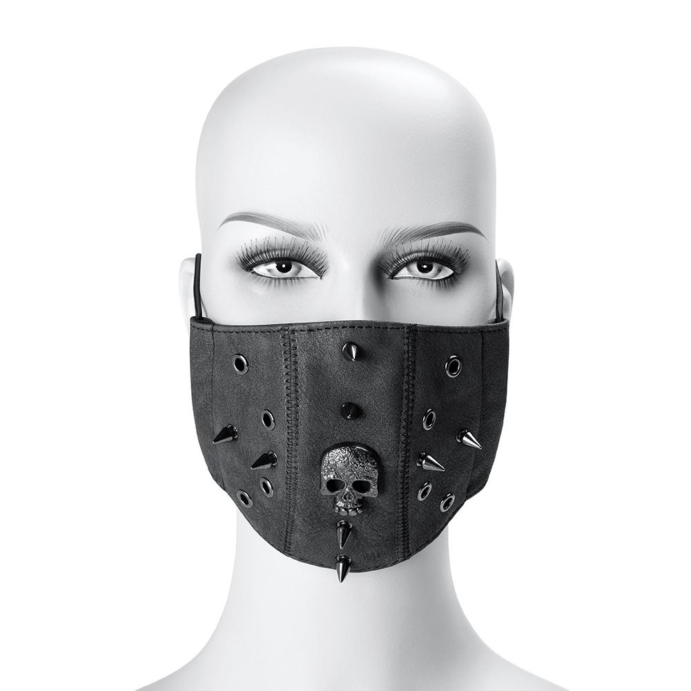 2023 New Punk ROCK Skull Outdoor Mask With Filter For Dust Protection PM2.5_voghion.com
