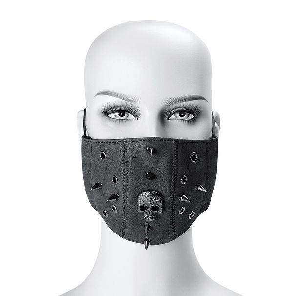 2023 New Punk ROCK Skull Outdoor Mask With Filter For Dust Protection PM2.5_voghion.com