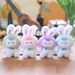 Keychain Adorable Plush Bunny Cute Rabbit Bag Charm Soft Animal Stuffed Doll_voghion.com