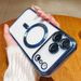 Plating Edge Charge Silicone Case For Iphone 17 Air 16 15 14 PLUS 13 12 11 Pro Max Magnetic Camera Protect Cover_voghion.com