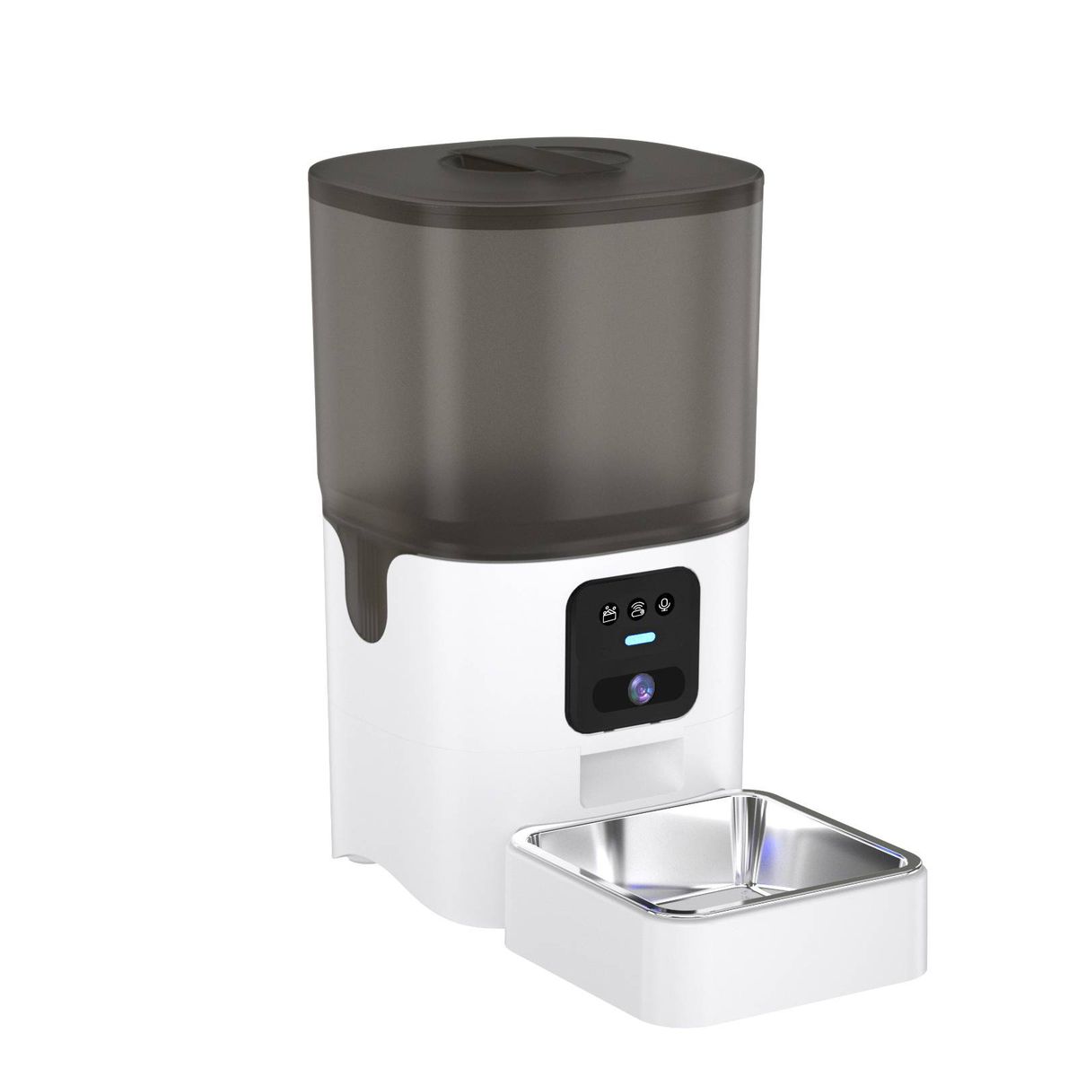 New Product Wide-Angle Vision Pet Smart Feeder Machine Bluetooth Connection Automatic Linkage Remote Control_voghion.com