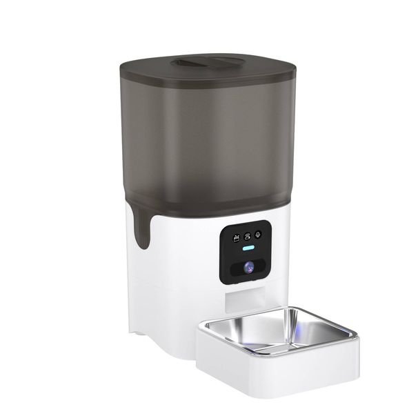 New Product Wide-Angle Vision Pet Smart Feeder Machine Bluetooth Connection Automatic Linkage Remote Control_voghion.com