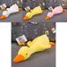 Adorabile peluche a forma di anatra, morbido peluche, per bambine, per cuscino_voghion.com