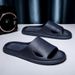 Cloud Slippers for Men Pillow Cloud Sliders Lightweight Bathroom Showers Slippers for Indoor Outdoor Summer Beach Sandals_voghion.com