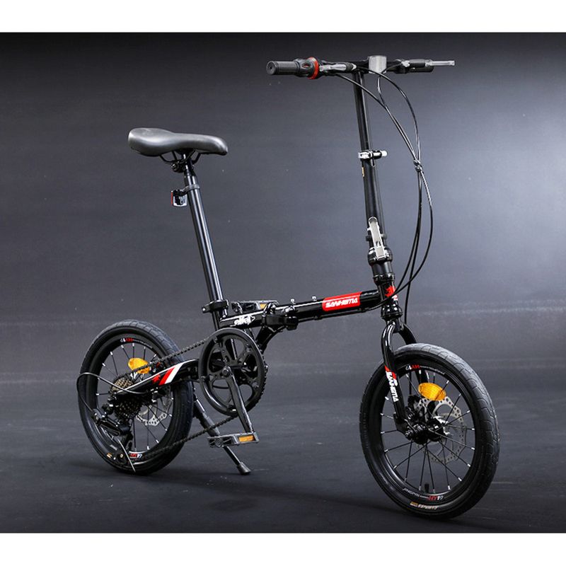 Inch Foldable Bicycle Ultra-Light Portable Children's Adult Unisex Student Small Wheel Bike_voghion.com