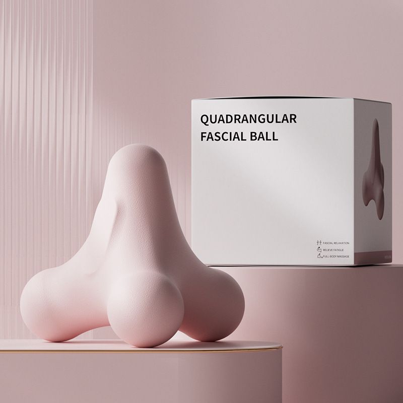 Masaje de pies con fascia de cuatro esquinas, hombros, cuello, cintura, manos, músculos, ácido láctico, ejercicio, relajación, yoga, meridianos, fitness._voghion.com