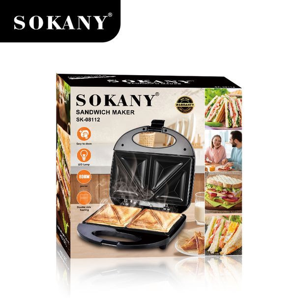 SOKANY08112 Home Colazione Pane Toast Forno Friggitrice Sandwich Macchina_voghion.com