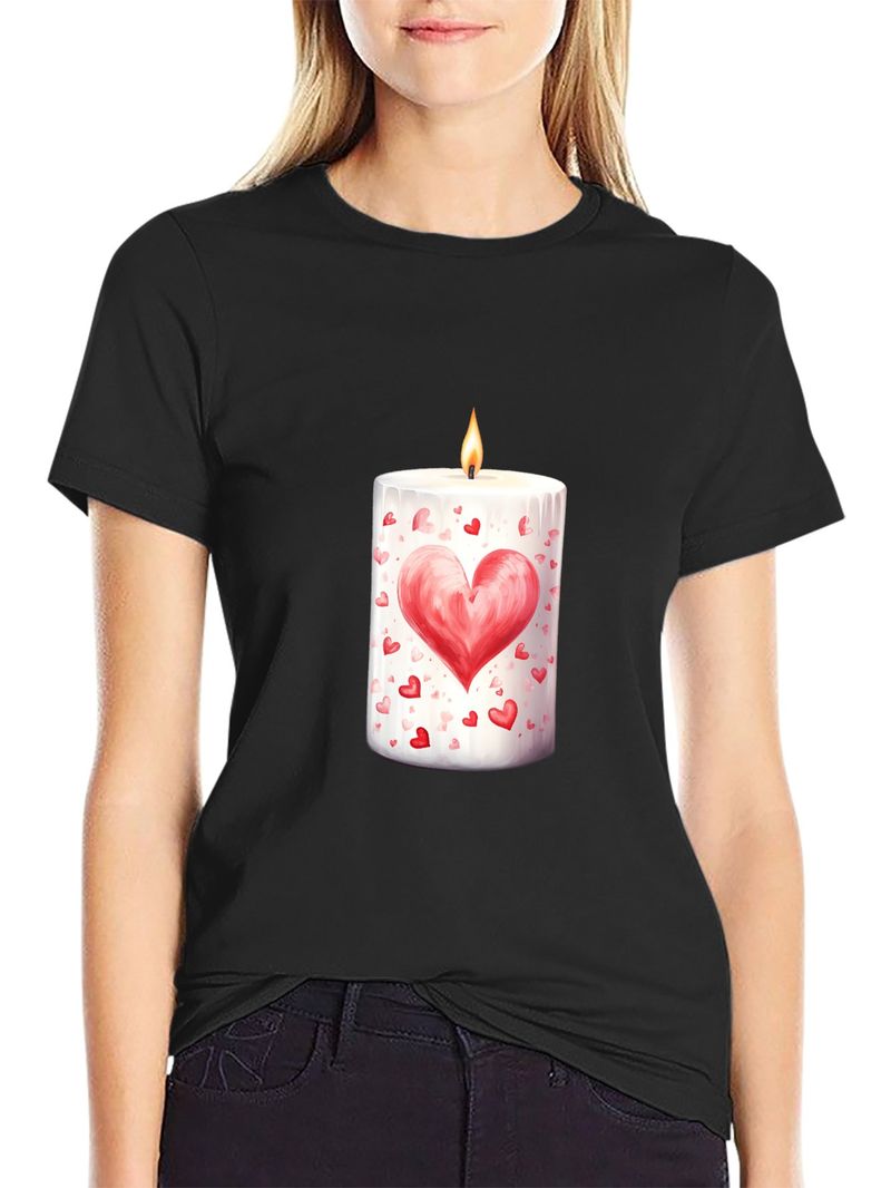 Forår og sommer Europæiske og amerikanske kvinders nye dame-afslappet mode løse toppe trykte dame-T-shirts_voghion.com