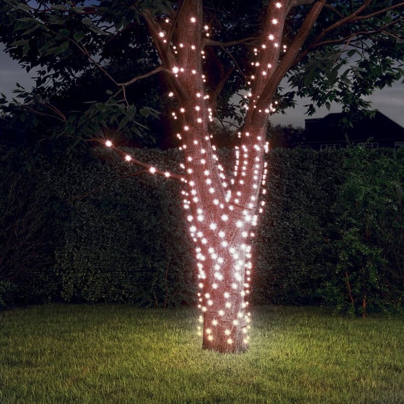 Solar Fairy Lights 5 pcs 5x200 LED Warm White Indoor Outdoor_voghion.com