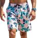 Men's Clothing New Beach Pants Men Quick Drying Loose Slightly Elastic Cartoon Large Size Surfing Pants Hawaiian Beach Swimming Trunks Shorts_voghion.com