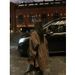 Women's American Retro Leopard Print Polo Collar Shirt Jacket For Women Early Autumn Lazy Style Loose Elegant Mid-Length Trench_voghion.com