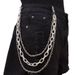 Cadena para pantalones con relieve multicapa de alta gama, tendencia de moda, con accesorios personalizados para baile callejero de hip-hop._voghion.com