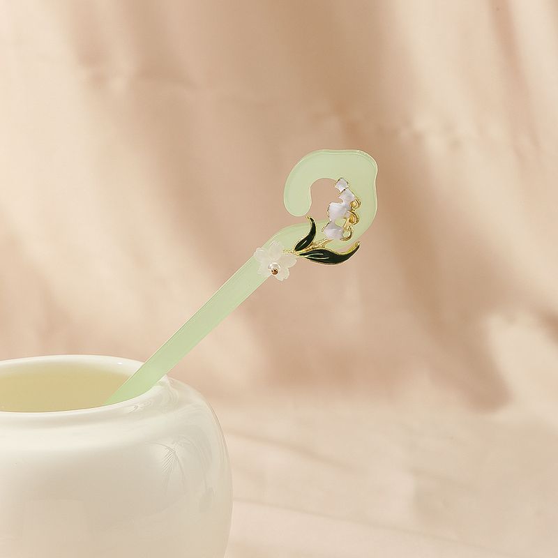 White Magnolia Hairpin for Women New Chinese Style Ancient Style High end Hairpin Temperament Hair Accessories Hairpin Step Shaking Head Accessories_voghion.com