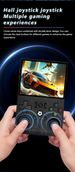 Console de jeux vidéo portable rétro Open Source R36 MAX, système Linux, écran IPS 3,5 pouces, lecteur vidéo de poche portable, jeux 128 Go_voghion.com