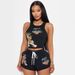 2025 Women's Fashion Positioning Printed Tank Top Shorts Set_voghion.com