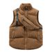2024 Autumn Winter Low Price Corduroy Stand Collar New Cotton With Shoulder Bag Fashionable Waistoutwear Jacket Vest_voghion.com
