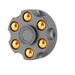 Sõrmemänguasi Puhast vasest Fidget Spinner Revolver Kuuli eemaldatav püstol Edc Rotary Täiskasvanute vaba aeg_voghion.com