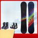 Small Blackboard Ski Equipment All-round All-region Snowboard Binding Snowshoe Flat Flower Carving_voghion.com