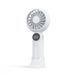 Új kézi kis ventilátor töltő modell hosszú akkumulátor-élettartamú USB nagysebességű MINI ventilátor nagy szél digitális kijelző_voghion.com